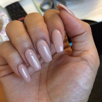 Pearl Nails - By Sandy. I was OBSESSED with this color! - Nail Salons Near Me - Rosemead, California