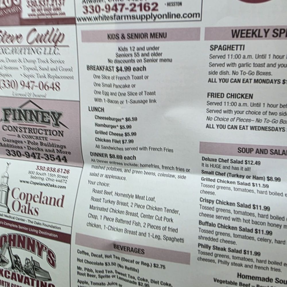 Circle Restaurant - Menu items - Breakfast & Brunch Near Me - Deerfield, Ohio Circle Restaurant - Menu items - Breakfast & Brunch Near Me - Deerfield, Ohio