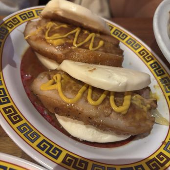 Menya le Nood - Very large pork bao buns - Ramen Near Me - Honolulu, Hawaii Menya le Nood - Very large pork bao buns - Ramen Near Me - Honolulu, Hawaii