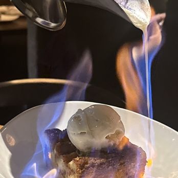 Kefi - Butterscotch Pecan Bread Pudding - Mediterranean Near Me - Knoxville, Tennessee