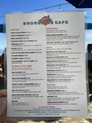 Menu photo 3 Shoreline Cafe Santa Barbara, CA