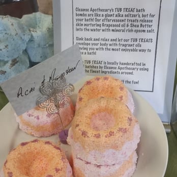 Cleanse Apothecary - Smells so good. Bath fizzies - Skin Care Near Me - Tampa, Florida Cleanse Apothecary - Smells so good. Bath fizzies - Skin Care Near Me - Tampa, Florida