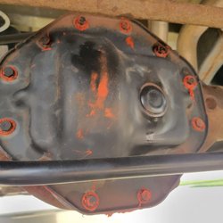 Galeana's Van Dyke Dodge Ram - Extremely sloppy sealant job. Who signed off on this?