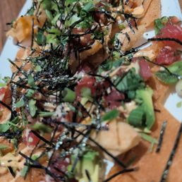 Poke nachos Poke nachos