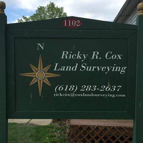 RICKY R COX LAND SURVEYING 1102 N 5th St, Vandalia, Illinois Land