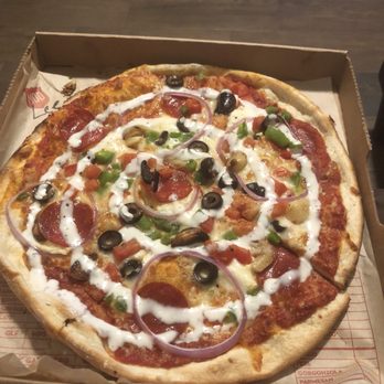 MOD Pizza - Ranch drizzle *drool* - Pizza Near Me - Downey, California