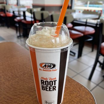 A&W Restaurant - Medium diet root beer float. - Burgers Near Me - Birch Run, Michigan