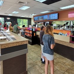 Dunkin' - Look closely: there are 12 people in line ... it got worse