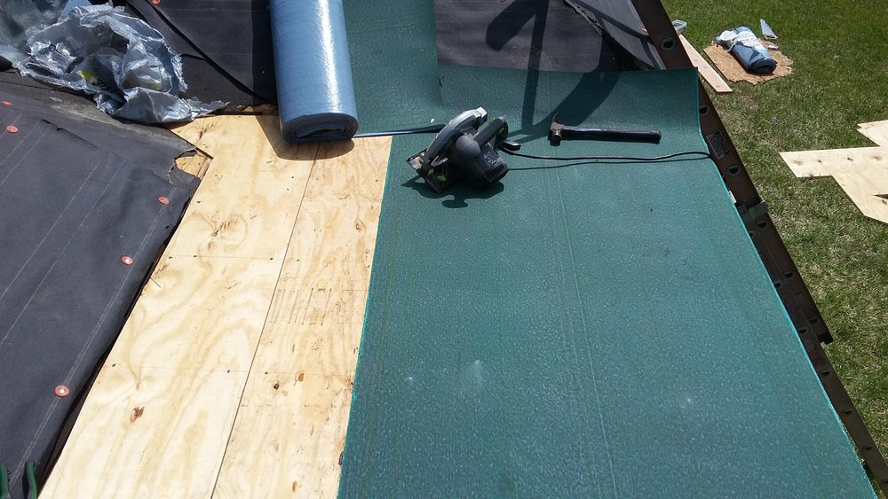 Slide of RE Roof Construction