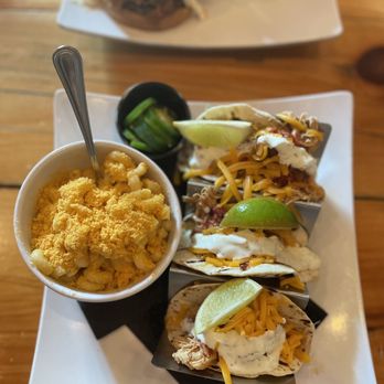 Three Notch'd Craft Kitchen & Brewery - Charlottesville - Chicken Tacos with Mac 'n' Cheese - Brewpubs Near Me - Charlottesville, Virginia Three Notch'd Craft Kitchen & Brewery - Charlottesville - Chicken Tacos with Mac 'n' Cheese - Brewpubs Near Me - Charlottesville, Virginia