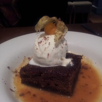 Ewe and Lamb - Sticky toffee pudding with butterscotch sauce...Drool!!!!! - British Near Me - Stoke Prior, WOR