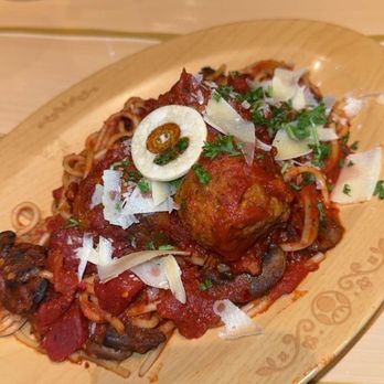 Toadstool Cafe - Spaghetti - Cafes Near Me - Universal City, California Toadstool Cafe - Spaghetti - Cafes Near Me - Universal City, California