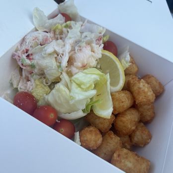 Aquabite Market & Kitchen - Lobster Tater Tots - Seafood Markets Near Me - Corpus Christi, Texas