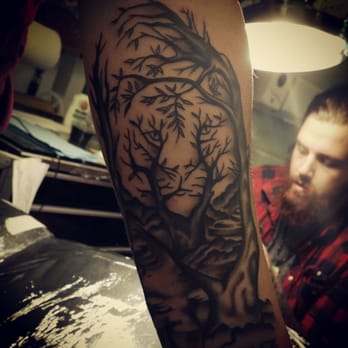 Fine Tattoo Work - July2014. Illusion. Tiger. Tree. Buzzy Jenkins - Tattoo Near Me - Orange, California Fine Tattoo Work - July2014. Illusion. Tiger. Tree. Buzzy Jenkins - Tattoo Near Me - Orange, California