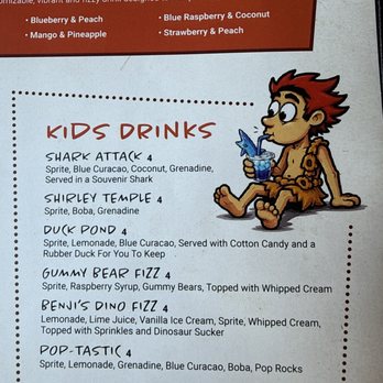 Kravings - Extensive Kid Drink Menu!! Prices are really good too! - Comfort Food Near Me - Tulsa, Oklahoma