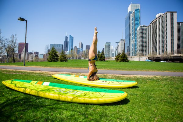 Urban Kayaks on the Lakefront by null