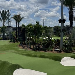 Course is beautifully landscaped