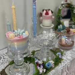 Handmade Moment Studio - Sand Wax Candle Cups