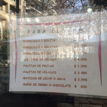 Emporio La Rosa - To go menu and prices - Ice Cream & Frozen Yogurt Near Me - Santiago, RM Emporio La Rosa - To go menu and prices - Ice Cream & Frozen Yogurt Near Me - Santiago, RM