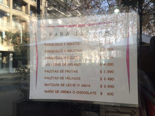 Menu photo 1 Emporio La Rosa Santiago, RM Menu photo 1 Emporio La Rosa Santiago, RM