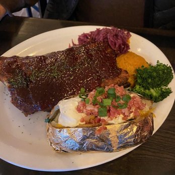Cody Steak House - Half rack of baby back pork ribs. - Steakhouses Near Me - Cody, Wyoming Cody Steak House - Half rack of baby back pork ribs. - Steakhouses Near Me - Cody, Wyoming