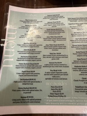 Menu photo 3 Jalebi Street San Francisco, CA Menu photo 3 Jalebi Street San Francisco, CA