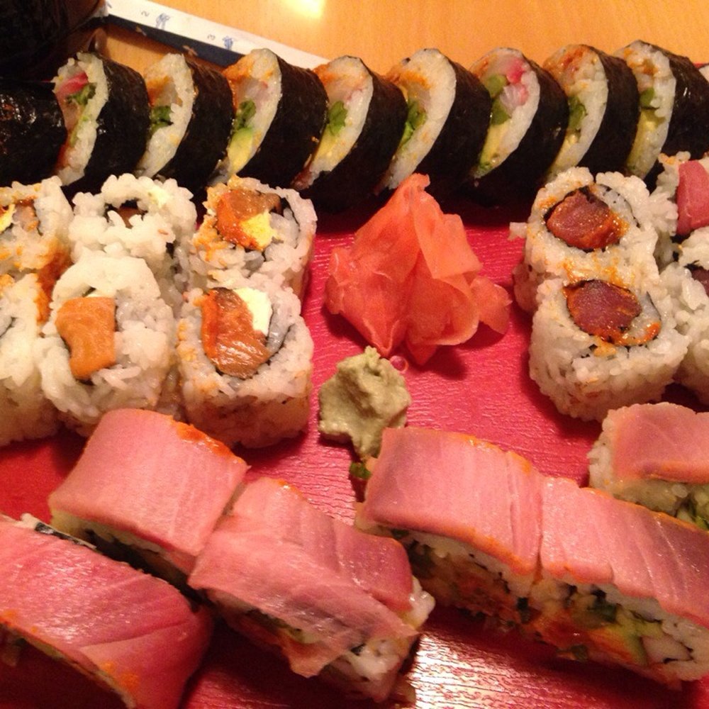 Kiku Sushi - Dynamite, spicy philly, spicy tuna, and hamachi special rolls! - Sushi Bars Near Me - Baltimore, Maryland Kiku Sushi - Dynamite, spicy philly, spicy tuna, and hamachi special rolls! - Sushi Bars Near Me - Baltimore, Maryland