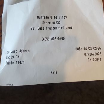 Buffalo Wild Wings - Sports Bars Near Me - Mustang, Oklahoma