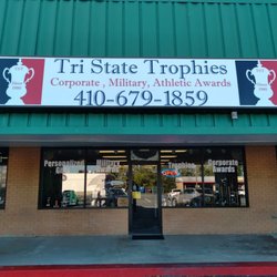 Tri-State Trophies - 1812 Suite D Pulaki Highway - Edgewood MD 21040