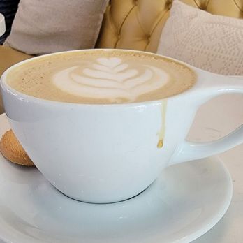 Republik Coffee Burbank - Black Vanilla Latte made with activated charcoal - Cafes Near Me - Burbank, California Republik Coffee Burbank - Black Vanilla Latte made with activated charcoal - Cafes Near Me - Burbank, California