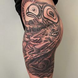 Lady Luck Tattoo - Done by @scallywagink