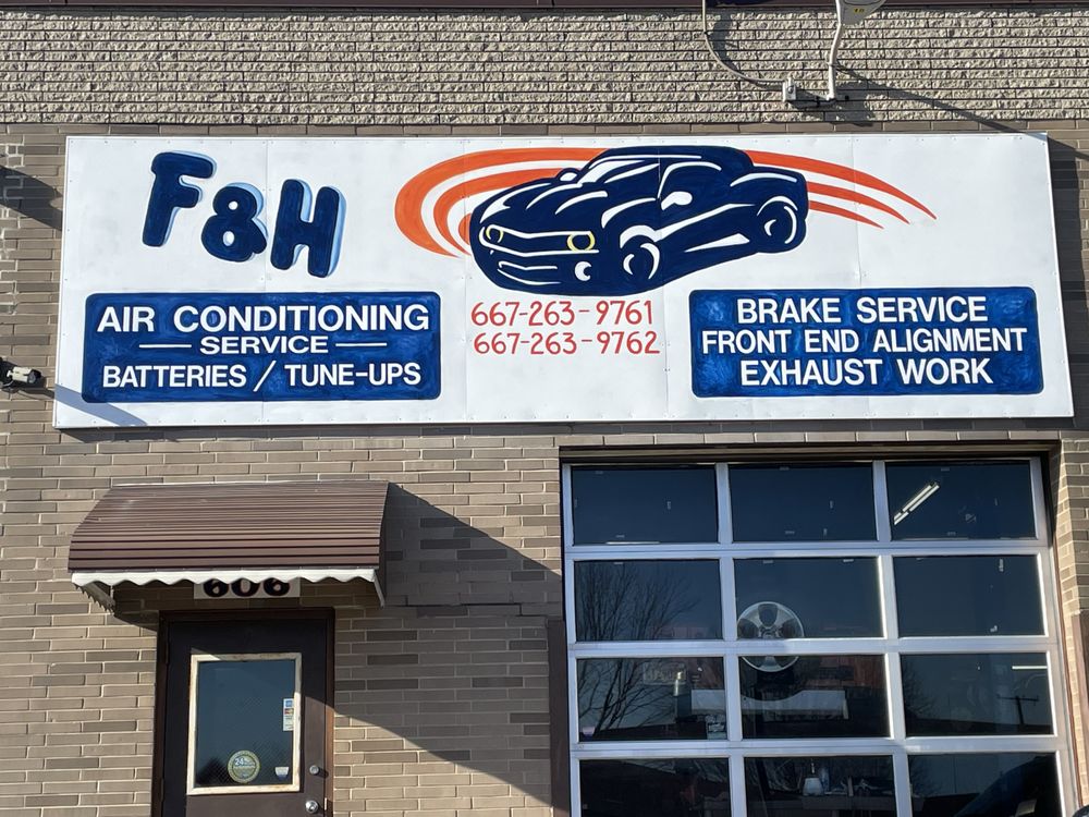 F&H AUTO SERVICE Updated August 2024 Request a Quote Essex, Maryland Auto Repair Phone