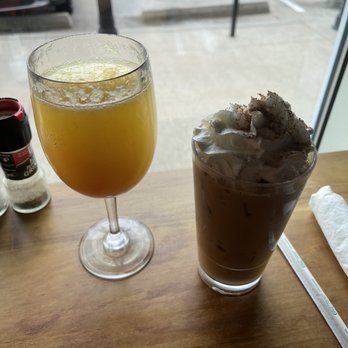 Ruby Slipper Baton Rouge - Mimosa and iced vanilla coffee - Cafes Near Me - Baton Rouge, Louisiana Ruby Slipper Baton Rouge - Mimosa and iced vanilla coffee - Cafes Near Me - Baton Rouge, Louisiana