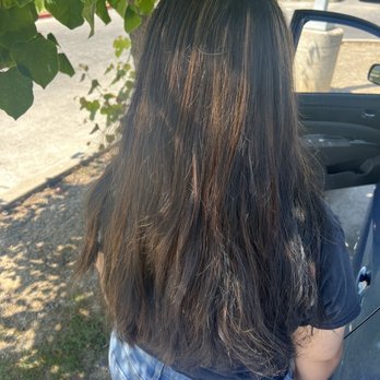 Devon Art Hair Studio - Before she cut all my hair off . It was almost to my butt . - Hair Salons Near Me - Elk Grove, California Devon Art Hair Studio - Before she cut all my hair off . It was almost to my butt . - Hair Salons Near Me - Elk Grove, California