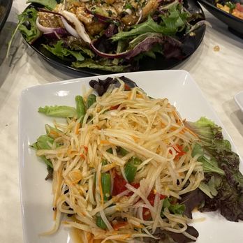 The Nine Heathrow Thai Grill & Kitchen - YS1. Papaya Salad - Thai Near Me - Heathrow, Florida The Nine Heathrow Thai Grill & Kitchen - YS1. Papaya Salad - Thai Near Me - Heathrow, Florida