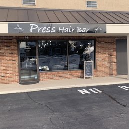 Exterior outside entrance of Press Hair Bar - Ambler, Pennsylvania Exterior outside entrance of Press Hair Bar - Ambler, Pennsylvania