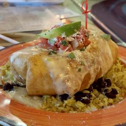 Pork chimichanga