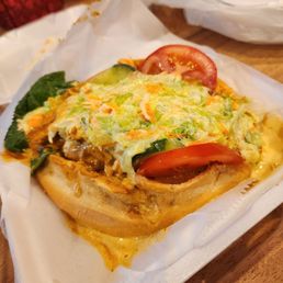 Pan Con Pollo