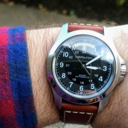 Got a good deal on this gorgeous Hamilton Khaki King automatic swiss watch! Got a good deal on this gorgeous Hamilton Khaki King automatic swiss watch!