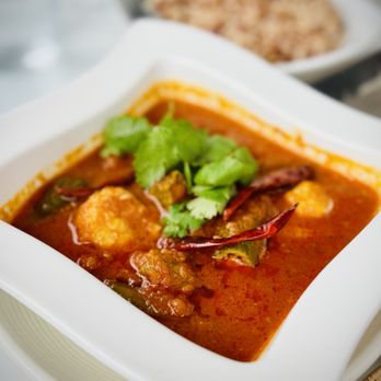 Mingalaba - Prawns with curry & okra - Burmese Near Me - Burlingame, California