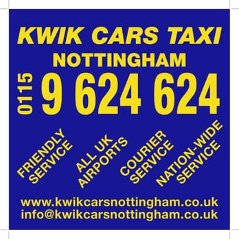KwiK Cars - Taxis Near Me - Nottingham, NGM KwiK Cars - Taxis Near Me - Nottingham, NGM