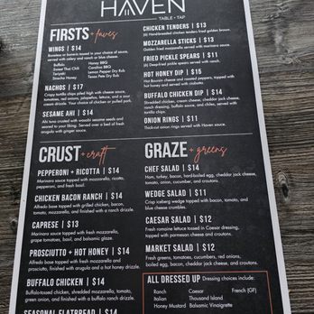 The Haven - Comfort Food Near Me - Roanoke, Virginia