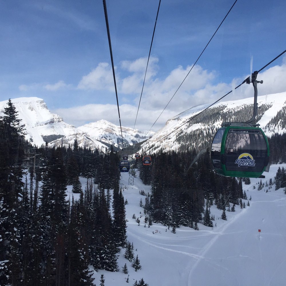 Ski Big 3 - Sunshine Village gondola - Ski & Snowboard Shops Near Me - Banff, Alberta Ski Big 3 - Sunshine Village gondola - Ski & Snowboard Shops Near Me - Banff, Alberta