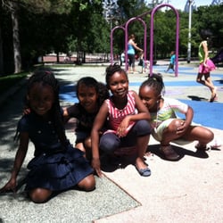 Markward Playground - The girls had fun!