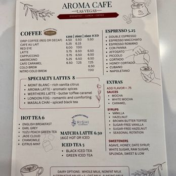 Aroma Cafe - The menu - Breakfast & Brunch Near Me - Henderson, Nevada Aroma Cafe - The menu - Breakfast & Brunch Near Me - Henderson, Nevada