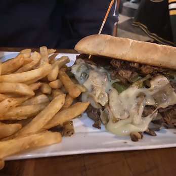 Waterfront Warehouse - Philly ribeye sandwich - Gastropubs Near Me - Kenosha, Wisconsin Waterfront Warehouse - Philly ribeye sandwich - Gastropubs Near Me - Kenosha, Wisconsin
