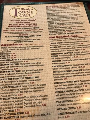 Menu photo 4 Woody's Towne Cafe Allentown, NJ Menu photo 4 Woody's Towne Cafe Allentown, NJ