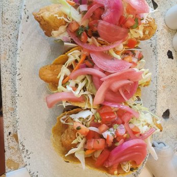 Radiance Cafe - Take 2 of Fish tacos to go! When standards start dropping its time to bow out. Nothing is free here! - Breakfast & Brunch Near Me - S Highland, California