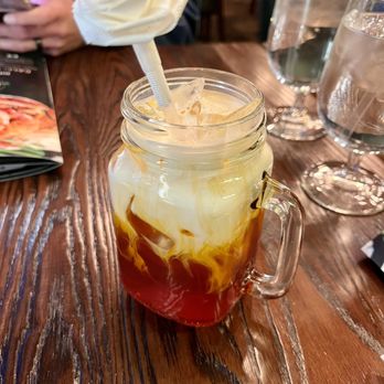 Thai Indy Restaurant - Sweet Thai Iced Tea - Thai Near Me - Carmel, Indiana