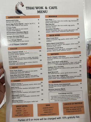 Menu photo 5 Thai Wok & Cafe Fresno, CA Menu photo 5 Thai Wok & Cafe Fresno, CA
